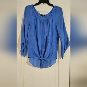 I.N Studio Tie Front Top